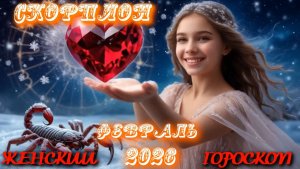 Скорпион. Женский гороскоп. Февраль.  2026.