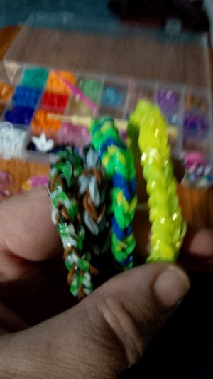 Браслеты из резинок своими руками.