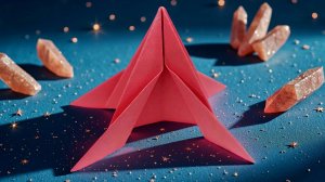 Оригами Ракета Космическая поделка своими руками! 🚀