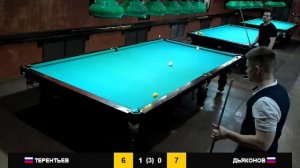 Терентьев Тимур - Дьяконов Алексей. 1/4 финала. НН. Турнир памяти Дмитрия Байдала