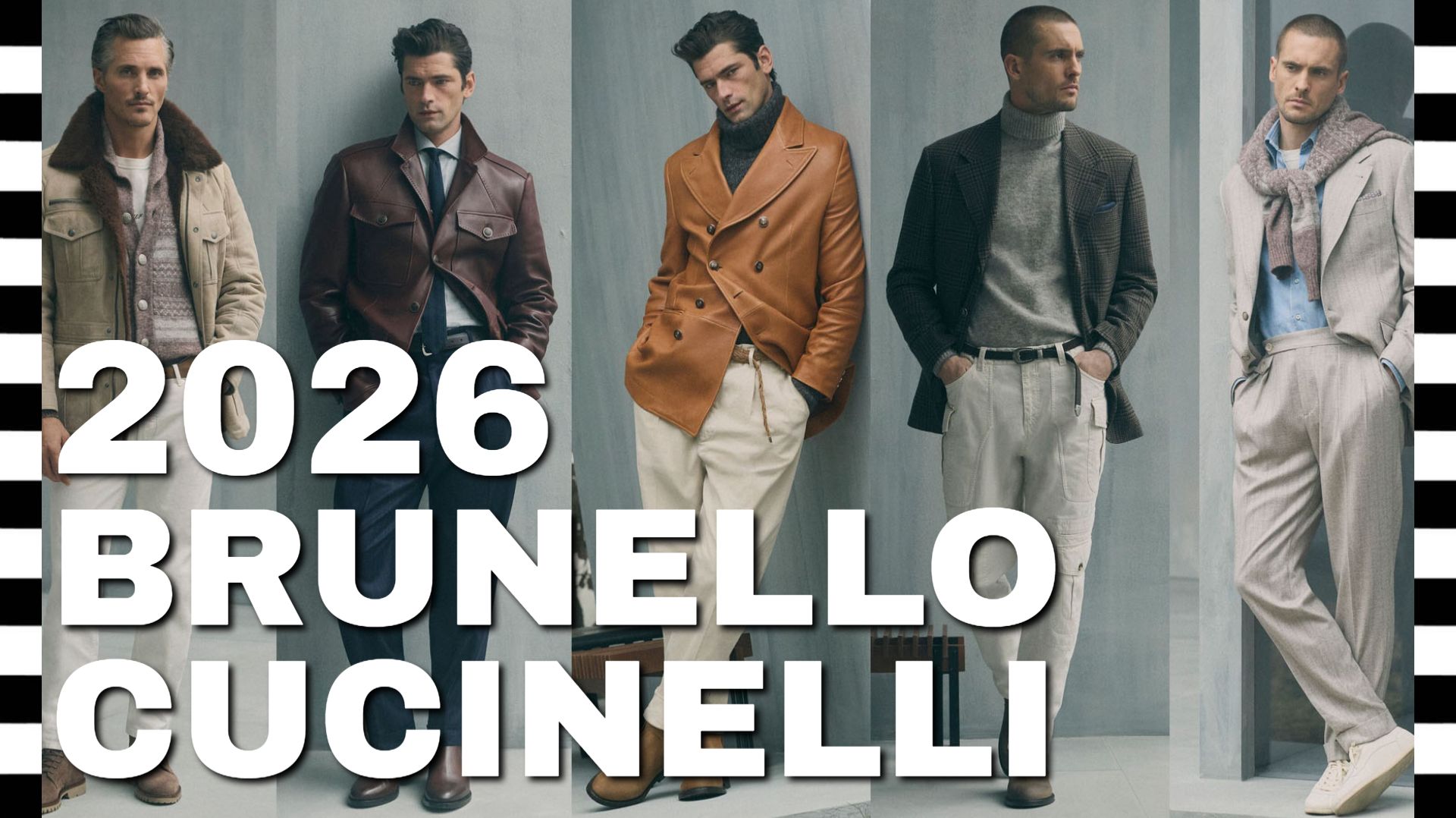 ❤️ BRUNELLO CUCINELLI коллекция осень-зима 2026-2027, представленная на Неделе мужской моды в Милане смотреть онлайн