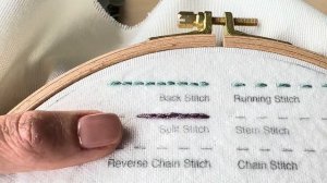 7. Расщепленный стежок