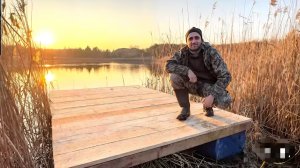 Сделал Паромную переправу! Строить Норвежский красный домик на острове