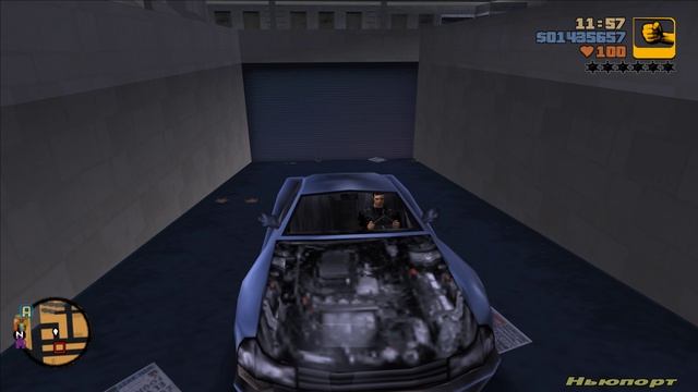 Grand Theft Auto 3 - Прохождение на 100%. Уникальные прыжки в Стаунтоне смотреть онлайн