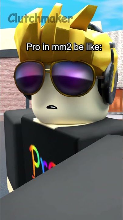 PART 3 - Pro in mm2 be like: #shorts #short #roblox #funny #robloxmemes