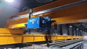 Полный цикл: монтаж крана 10т с двумя талями + мануал по пульту управления