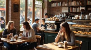 Я сел за столик, взял чашку кофе, незаметно для окружающих развернул в ладони бумажку