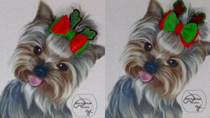 МК «Новогодние бантики для животных с оленятами»