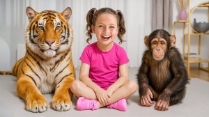 Узнаём животных — весёлые приключения с Майей!