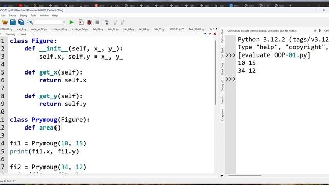 Python: Объяснение ООП через создание фигур (часть 2) смотреть онлайн