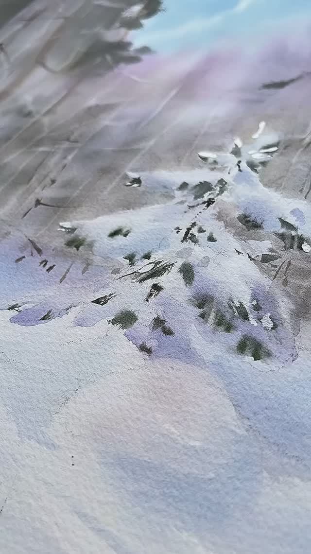 Как рисовать акварелью смотреть онлайн