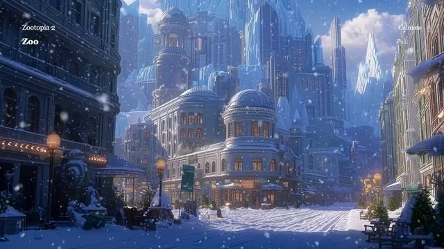 Зимний фестиваль в Тундратауне❄️Зверополис 2 - Zoo  Дисней OST ASMR смотреть онлайн