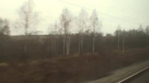 Транссиб ЖД. Вид из окна поезда. Ярославль Главный - Данилов (левая сторона)