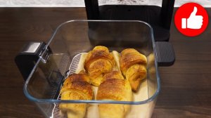 Нежнейшие круассаны за считаные минуты! Быстро и вкусно! Выпечка в аэрогриле