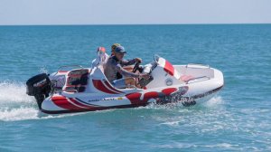 Тест на остойчивость водного картинга "WaterKart Adventure"