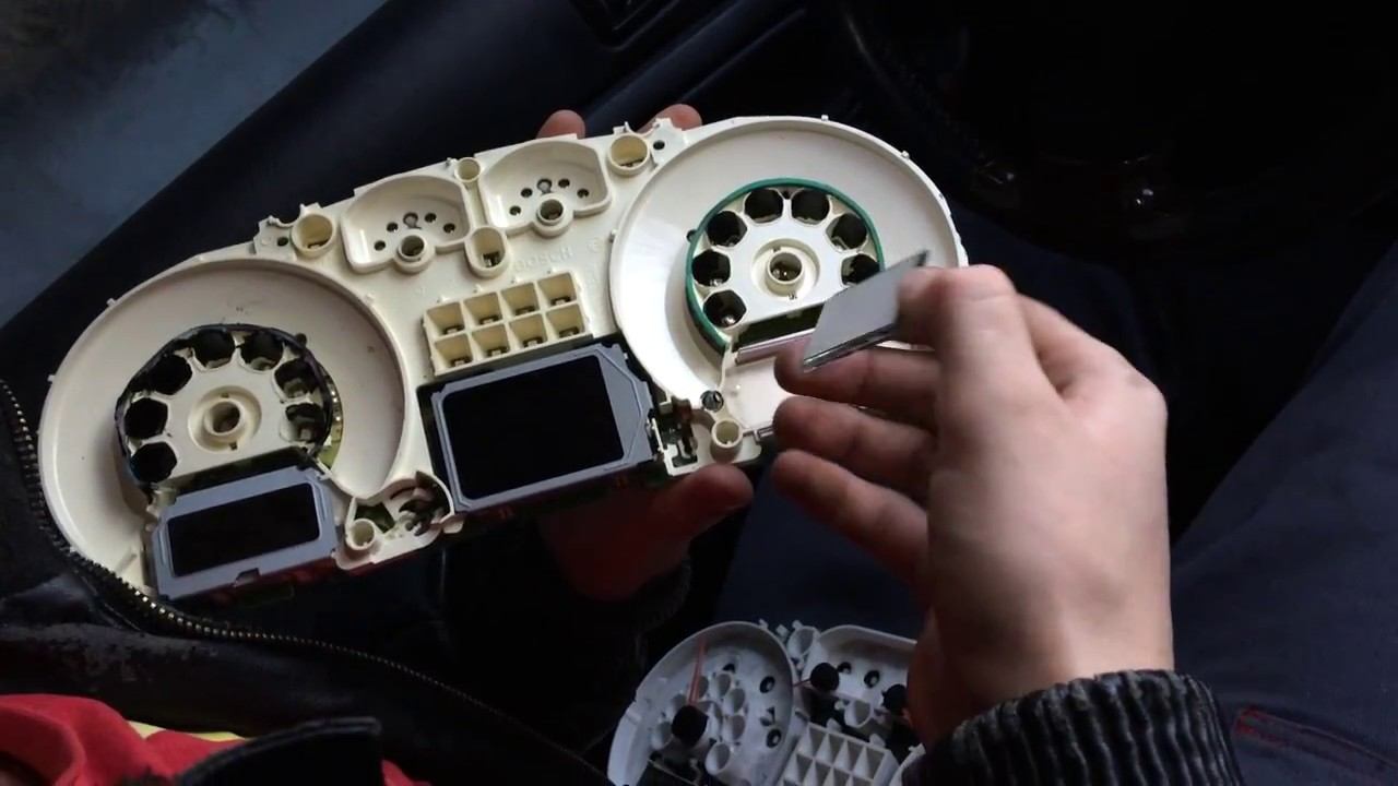 Прибока passat b5  ремонт экранов