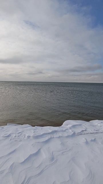 Азовское море сегодня, 18 января 2026 год. Температура - 4,по ощущениям - 14. Должанская смотреть онлайн