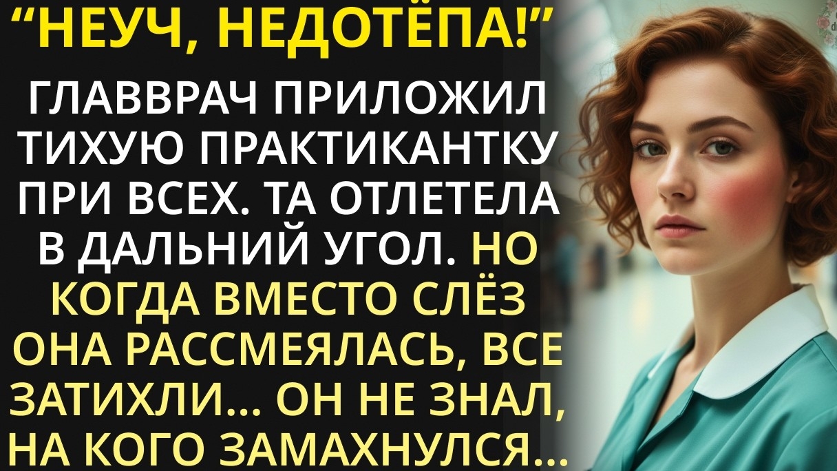 Врач ударил практикантку в приёмном покое при всех. Но когда она сказала эти 3 слова, все побледнели смотреть онлайн