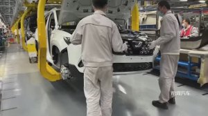 Произвоодство кроссоверов Jetta (Volkswagen) в Китае. ПОЛНЫЙ производственный процесс.