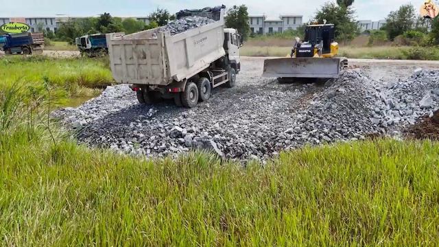 Строительство. засыпка , планировка , обзор смотреть онлайн