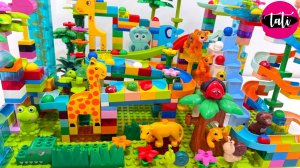 Играем в развивающий конструктор лего, Марвел Ран. Мультфильм для детей