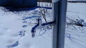 Декоративная колонка для воды