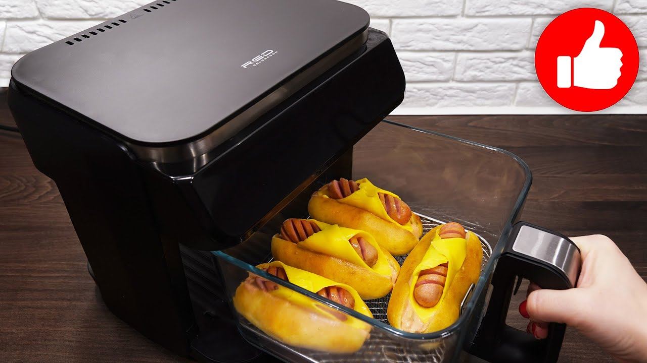 Невероятно Вкусный Рецепт Хот-догов. Я не могу перестать их Готовить! Хот-дог в аэрогриле! смотреть онлайн