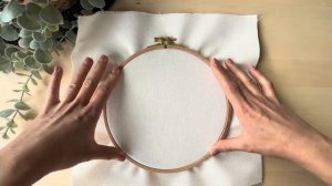 1. Как подготовить пяльцы для работы