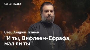 "И ты, Вифлеем-Ефрафа, мал ли ты": Почему иудеи отвергли пророчества о Христе — отец Андрей Ткачёв