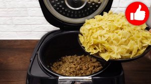 Лучший ужин! Вы мне не поверите, Пока Не Приготовите! Макароны в мультиварке - очень вкусно, быстро