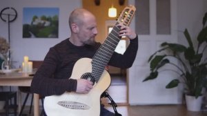 И.С.Бах - Прелюдия (соната для виолончели №1) | исп. Моран Вассер (классическая гитара)