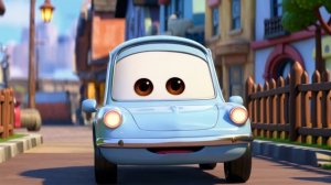 Друзья на колесах: приключения в городе мультик