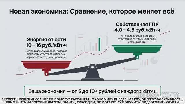 Собственный энергоцентр для Агробизнеса СХТП на базе ГПУ ответ на беспредел тарифов за кВт/час смотреть онлайн