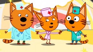 Три Кота Мультфильм Холодное утро и Доктор на пороге