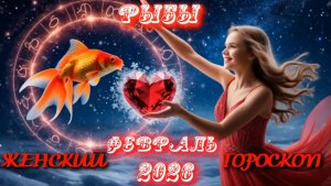 Рыбы. Женский гороскоп. Февраль.  2026.