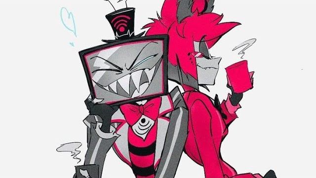 Vox x Alastor (Voxal) | Super Psycho Love | Hazbin Hotel смотреть онлайн