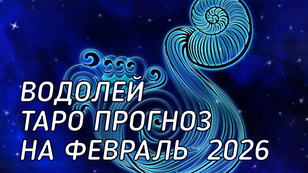 ♒️ Водолей. Таро прогноз на февраль 2026 г смотреть онлайн