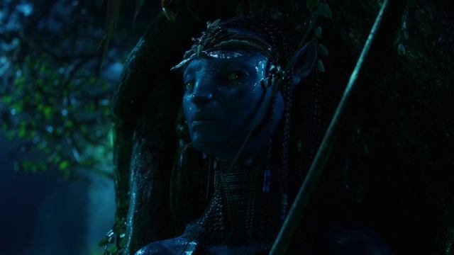 Аватар 2.Джейк и Нейтири освобождают своих детей из плена.