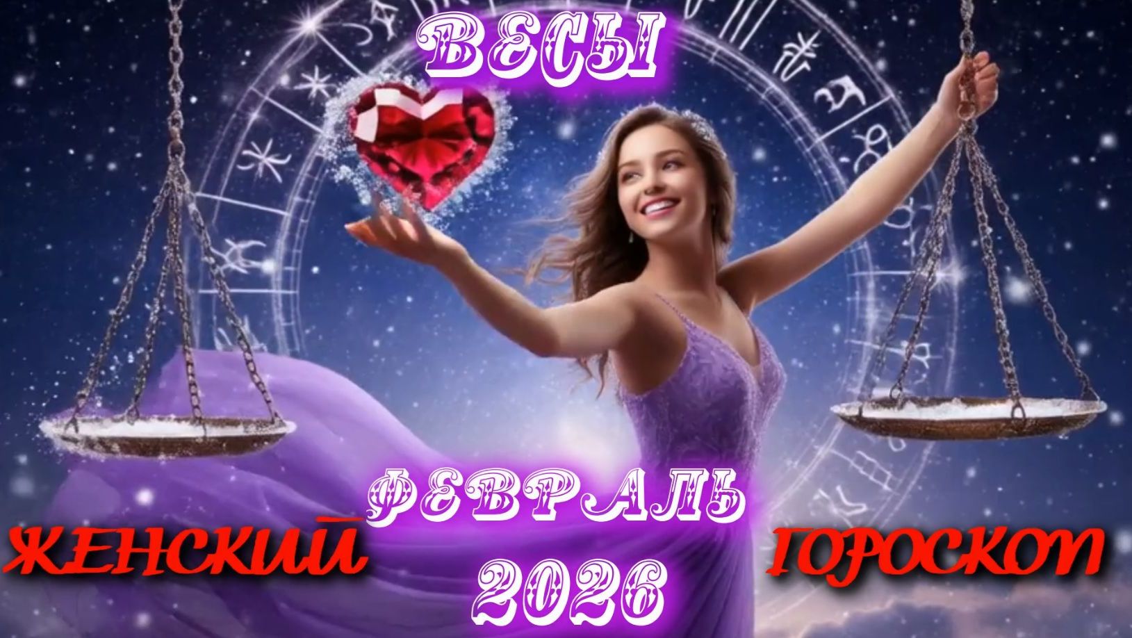 Весы. Женский гороскоп. Февраль. 2026. смотреть онлайн