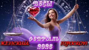 Весы. Женский гороскоп. Февраль.  2026.