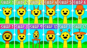 Incredibox Sprunki ALL SWAPPED Characters INCRDIBOX SPRUNKI: ВСЕ ПЕРСОНАЖИ 🔀🌀 В ПЕРЕМЕШКУ! 🤪🎭