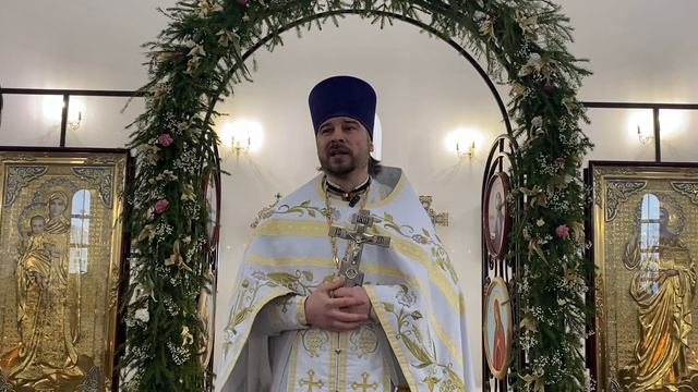 Проповедь в Крещенский сочельник .18.01.2026.Протоиерей Димитрий Нестеренко.