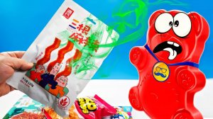 САМАЯ ВОНЮЧАЯ ЕДА ИЗ КИТАЯ ДЛЯ ЖЕЛЕЙНОГО МЕДВЕДЯ ВАЛЕРЫ