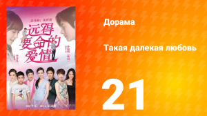 Такая далёкая любовь 1 сезон 21 серия