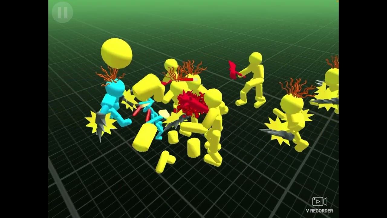 Играем в игру про стикменов смотреть онлайн