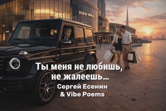 Ты меня не любишь, не жалеешь… Сергей Есенин & Vibe Poems смотреть онлайн