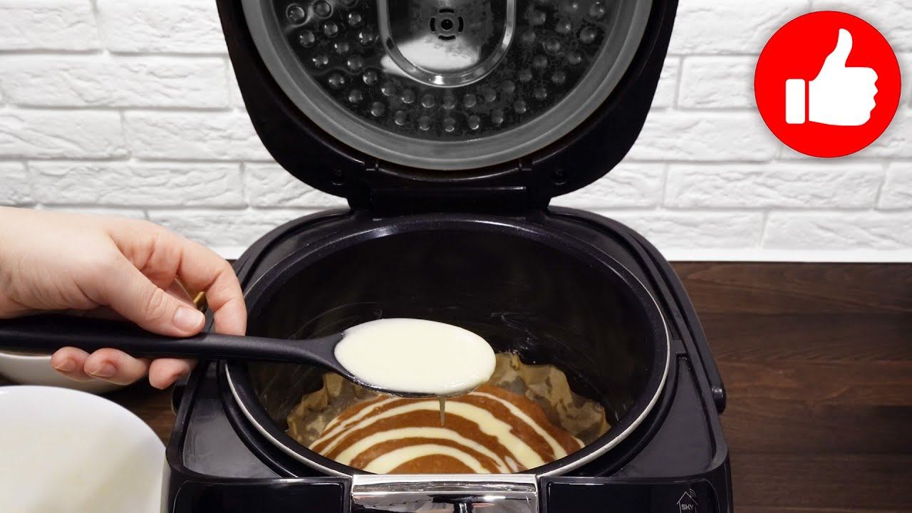 Пирог как Торт, а готовится в 100 раз проще! Зебра - пирог с вареной сгущенкой в мультиварке к чаю смотреть онлайн