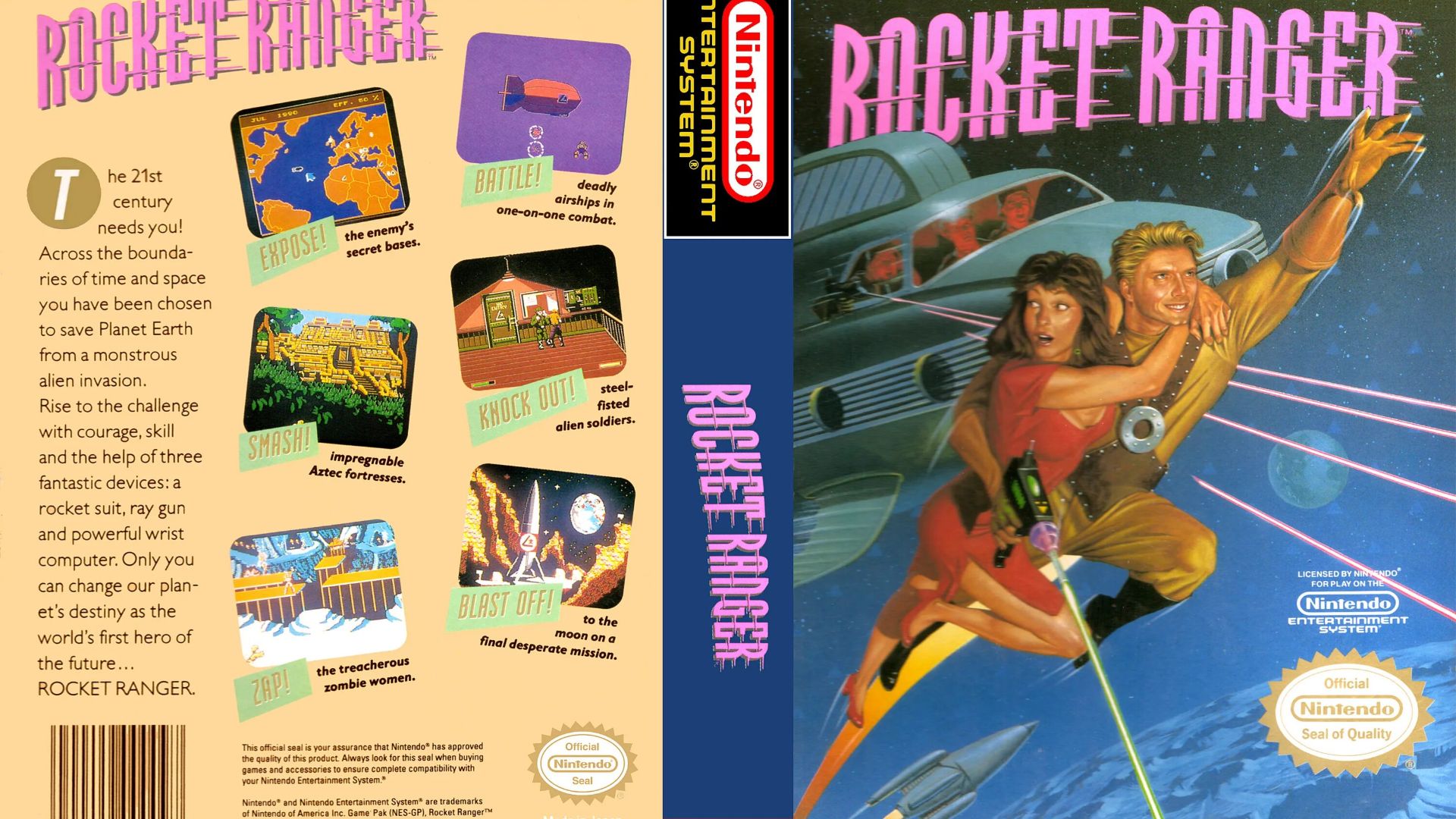 Rocket Ranger (NES) смотреть онлайн