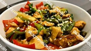 ЕЩЁ ОДНА КУРОЧКА ПО КИТАЙСКИ ИЗ ОБЫЧНЫХ ИНГРИДИЕНТОВ