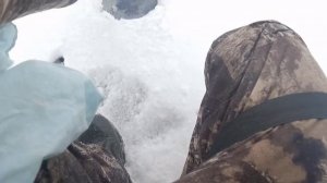 Зимняя рыбалка Плотва на мормышку и Щука на жерлицы.